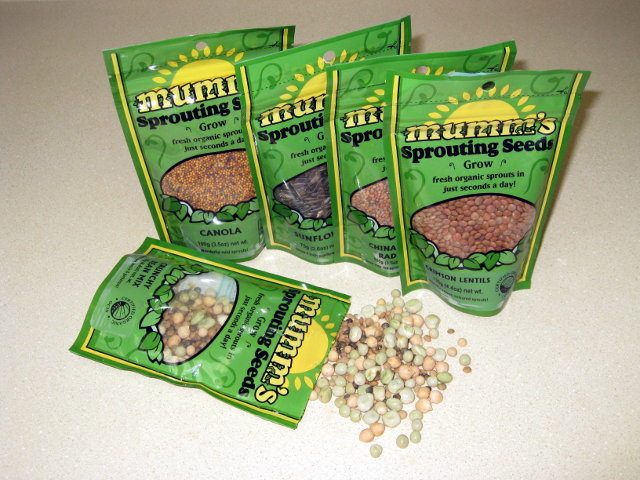 Organic Seeds for Sprouting